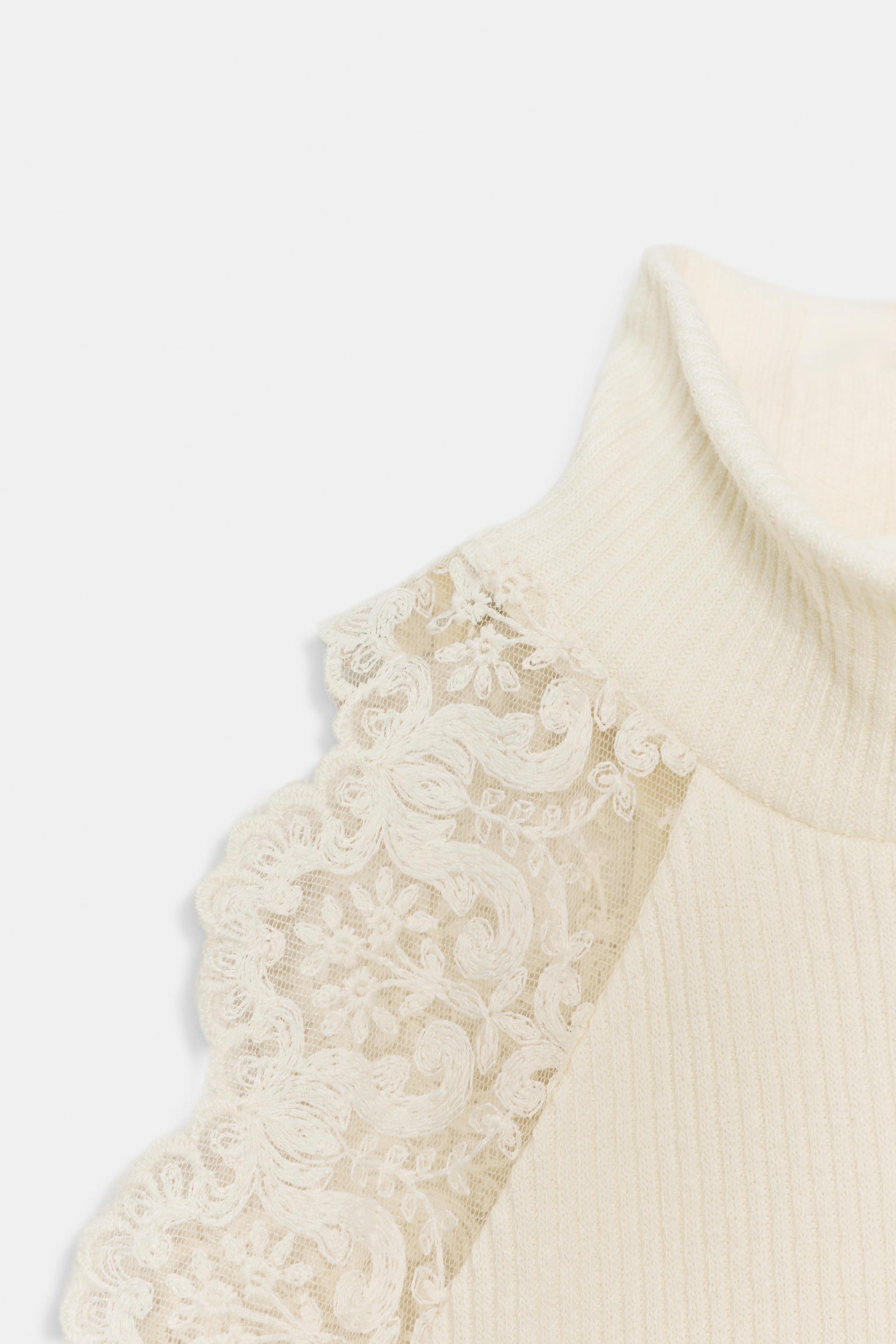 LACE RIB TOP